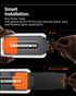 Spigen Galaxy Z Fold 7 Screen Protector GLAS.tR EZ Fit Pro HD (2 Pack)